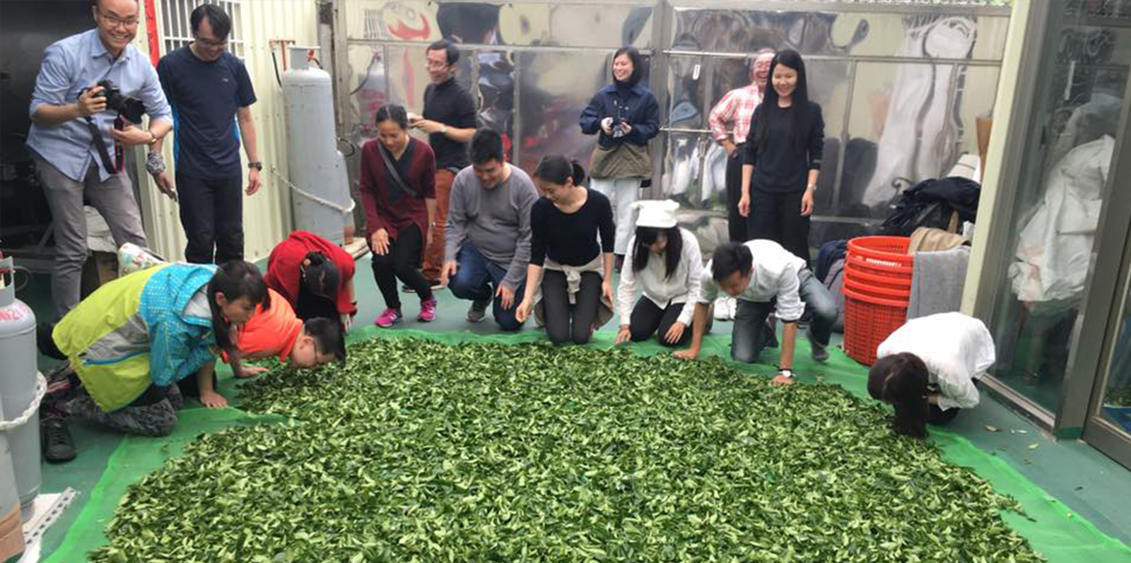 木+木 茶文化遊學團 由中午做茶到通宵